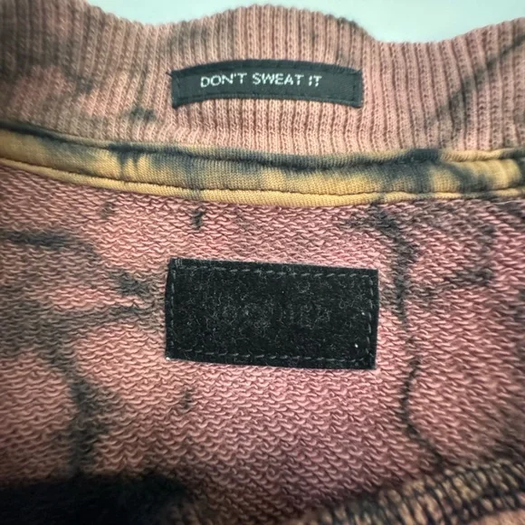 MOTHER Reverse Tie-Dye Sweatshirt - Picture 2 of 3